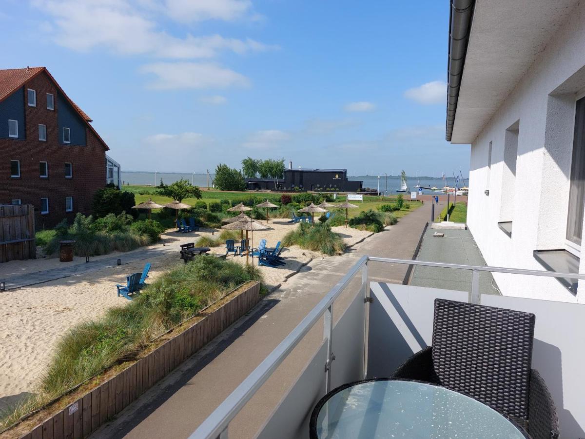 Apartamento Haus Strandglueck - Urlaub Mit Blick Auf Den Duemmer See Lembruch Exterior foto